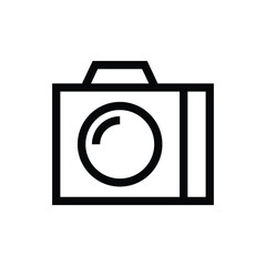 Photo camera vector icon symbol design