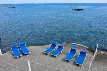 Ischia - Solarium di Bagno Ciro sul Lungomare Colombo
