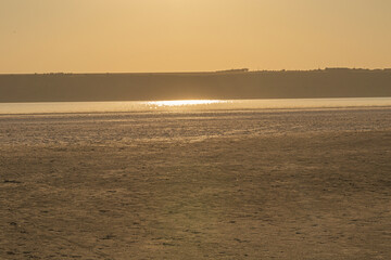 Kuialnyk Estuary Odessa, Ukrainian landscape, Beautiful Outdoor