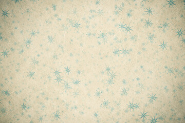 snowflakes on paper texture
