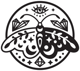 Magic Butterfly Cut File