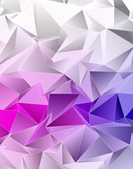 Abstract Low-Poly background. triangulated texture. Design 3d. Polygonal geometrical pattern. Triangular modern style