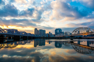 Naklejka premium river side