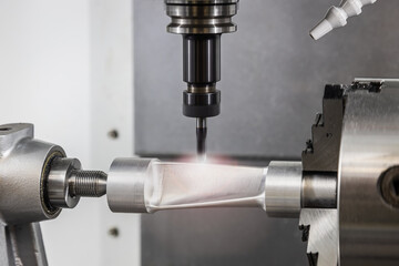 the turbine blade designed to change the parameters of gas or liquid in them