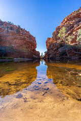 Ellery Creek Big Hole in West MacDonnell National Park, Alice Springs.