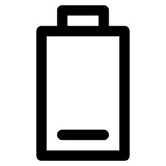 battery line icon