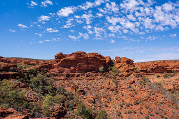 Kings Canyon in the Northern Territory, Australia.