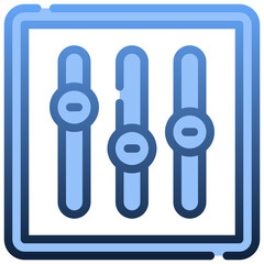 SETTINGS Gradient icon,linear,outline,graphic,illustration