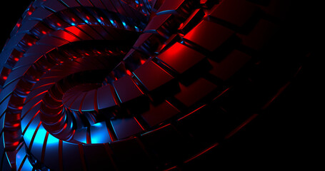 Diseño decorado de ciencia ficción en 3d © Antonio Viñuela