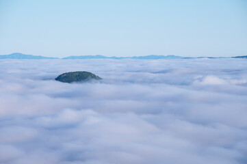 Obraz premium 雲海の上の風景
