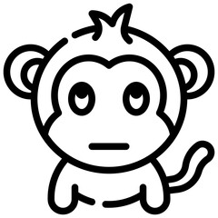 ROLLING EYES line icon,linear,outline,graphic,illustration