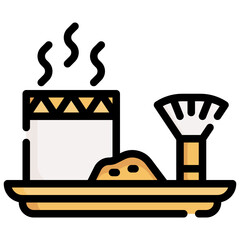 MATCHA filled outline icon,linear,outline,graphic,illustration