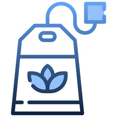 TEABAG Gradient icon,linear,outline,graphic,illustration