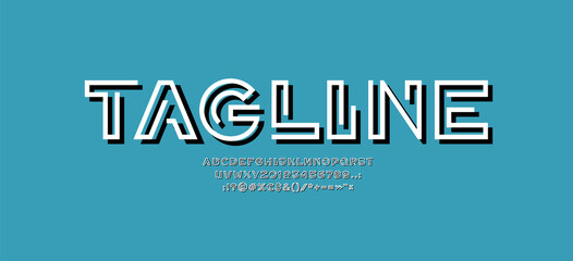 Digital alphabet, font from wire, technology style letters and numbers, vector illustration 10EPS