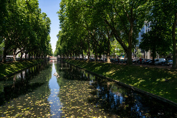 Königsallee in Düsseldorf, Deutschland