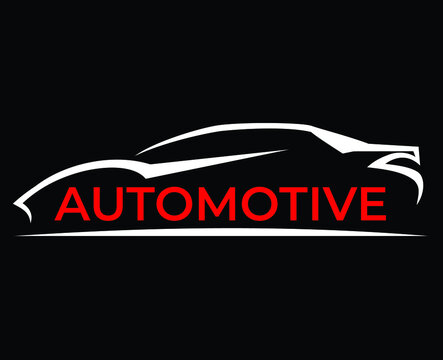 sport car logo template for business automotive industry