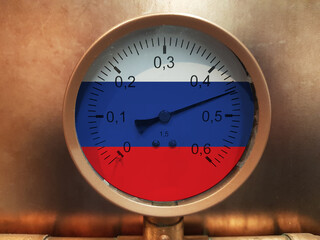 Russian natural fuel industry concept