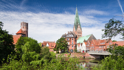 Lüneburg Altenbrückertor Altstadt Ortsbild