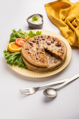 Keema Paratha, Chicken or mutton Mince Stuffed flatbread