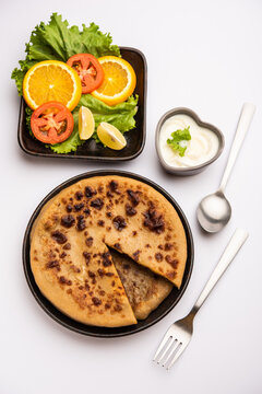 Keema Paratha, Chicken or mutton Mince Stuffed flatbread