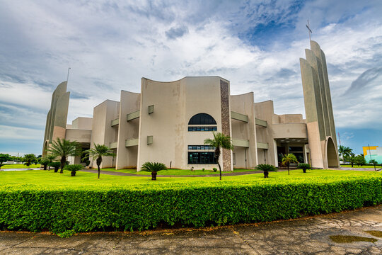 Cathedral Sagrado Coracao de Jesus, Sinop, Mato Grosso, Brazil