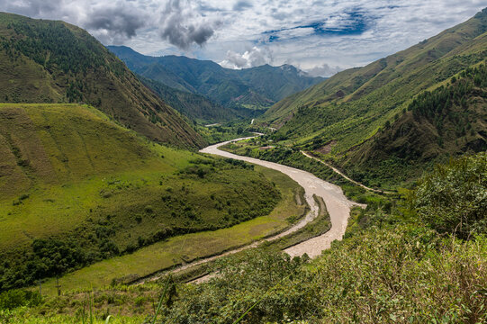 Paez River, UNESCO World Heritage Site, Tierradentro
