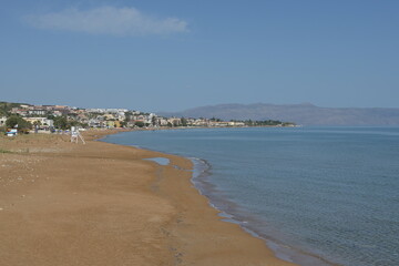Kreta auf den Weg nach Chania Urlaub Reisen Griechenland Ausflug Strand Meer Wellen Wind Blumen Pflanzen Botanik