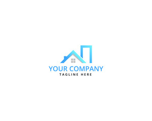 Real estate home icon logo vector