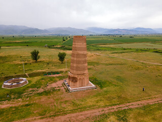 Buran's tower in the mountains - obrazy, fototapety, plakaty