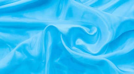 blue fabric texture background, abstract, closeup texture of cloth