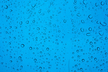 water on mirror, rainy day, abstract background