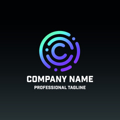 ultra great modern logo vector template