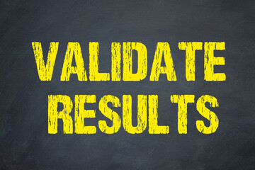 Validate Results