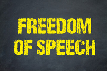 Freedom of speech