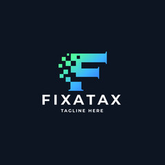 Fototapeta premium ultra great modern logo vector template