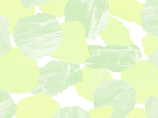 不揃いなストーン模様を重ねたアブストラクト背景　グリーン
