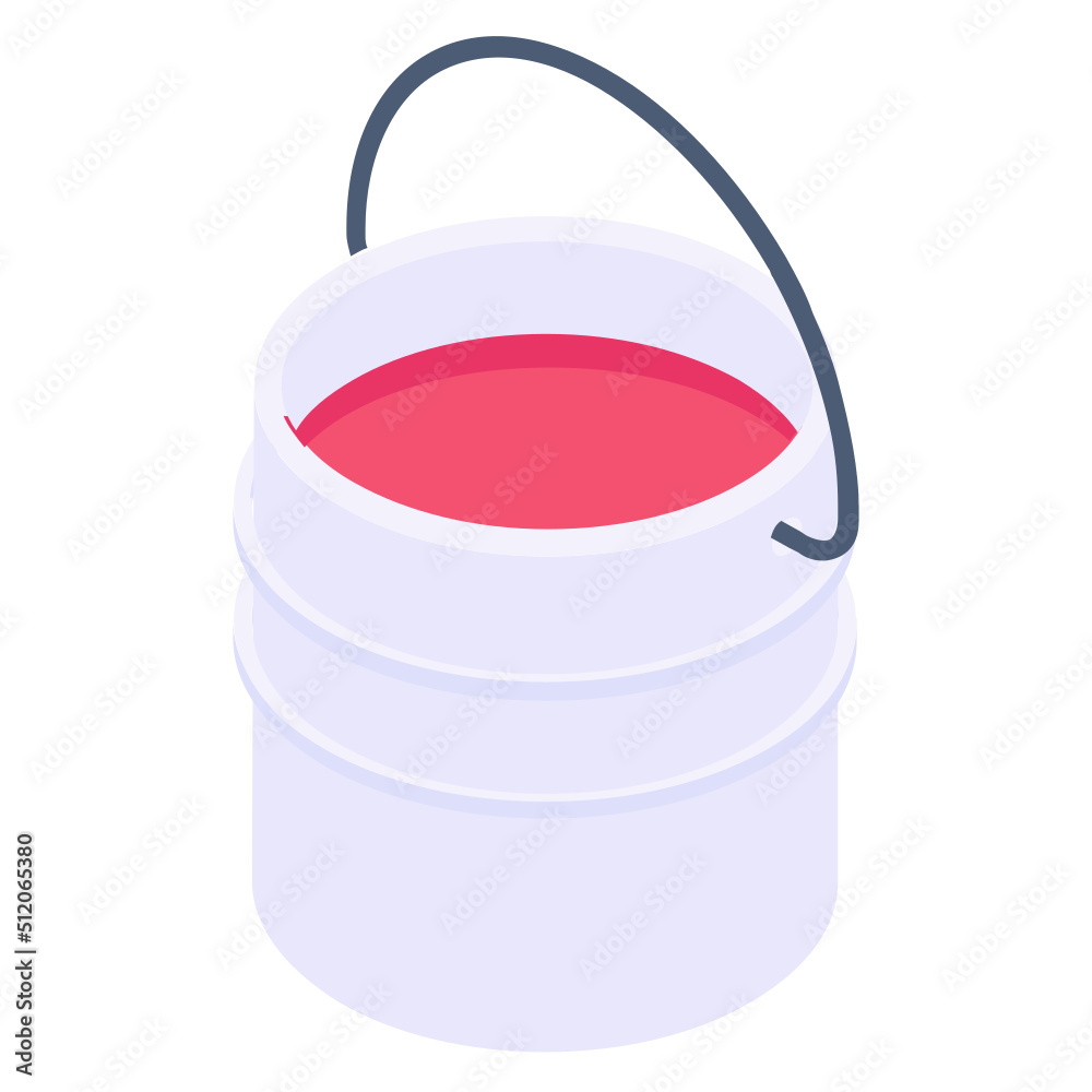 Canvas Prints paint bucket