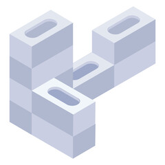Fototapeta premium Cement Bricks 