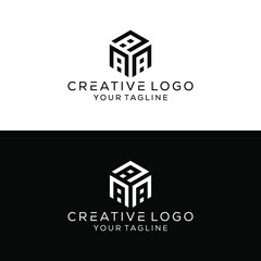 creative letter logo a design vektor