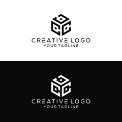 Obraz premium creative letter c monogram logo design vektor
