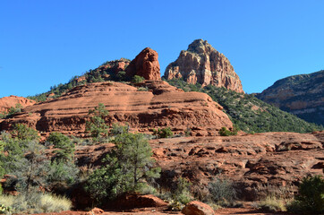 Rugged Arid Dry Landscape of Sedona Arizona