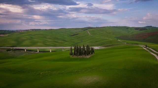 Panorama della Val d'Orcia