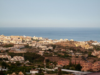 Núcleo urbano histórico del municipio de Benalmádena, Málaga, Andalucía, España