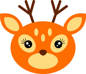 Cute Deer Vector