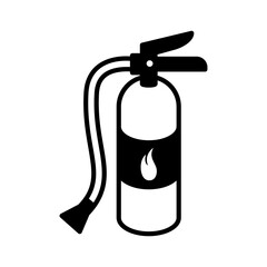 Fire extinguisher icon vector.
