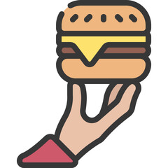Give Burger Icon