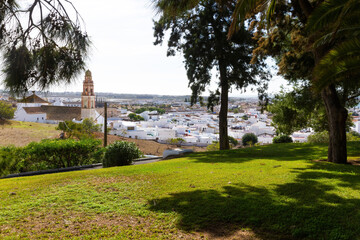 View of the town of Ayamonte in Huelva, Andalusia, Spain