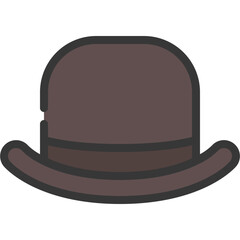 Bowler Hat Icon