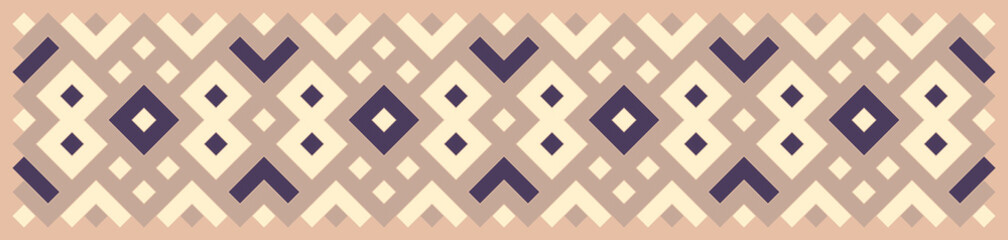 Multicolor truchet tiling connections illustration