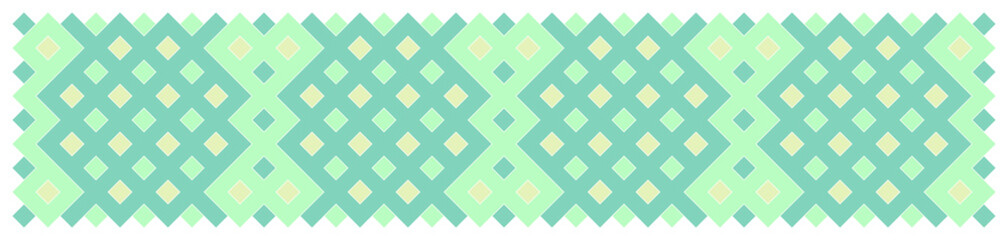 Multicolor truchet tiling connections illustration